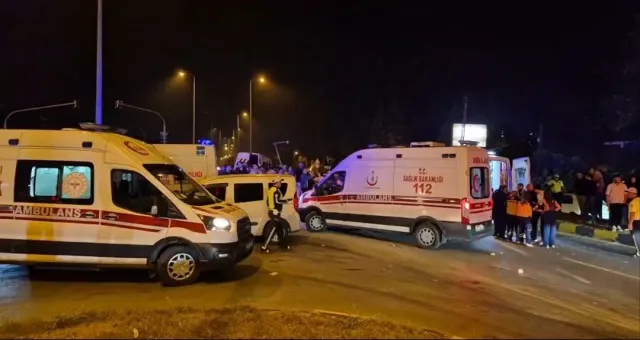 Bartın’da düğün dönüşü feci kaza: 21 yaralı