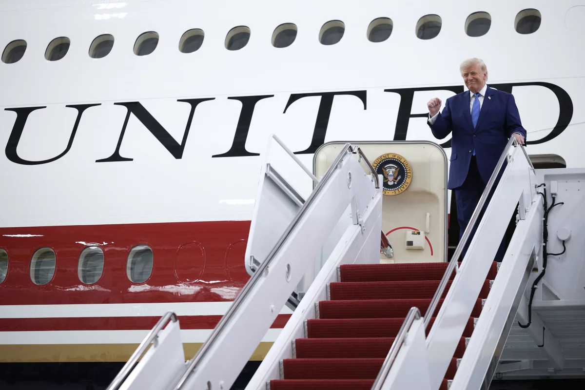 Katar'ın Trump'a hediye ettiği yeni Air Force One ABD'ye ulaştı